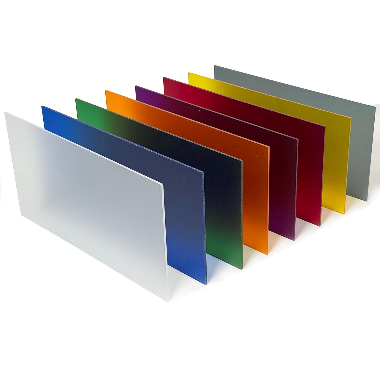 Cast Acrylic in a Variety of Solid Opaque Colors, 2.6mm (1/8th Inch), CO2 Laser & Glowforge Performance Series Ready, Craft Closet Brand, 12x12, 12x19, 12x6,